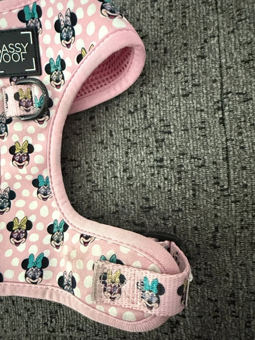 Sassy Woof Disney Minnie Dog Harness Size Small